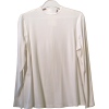 Adjustable Cream Rayon Knit M-Shirt Shell